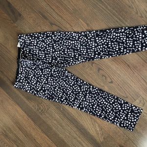 Banana Republic Floral Pattern Dress Pants